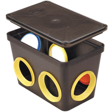 plastic power distribution box|6 outlet distribution box septic.